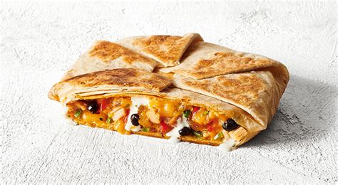 Moes stack - In a fresh pan, drizzle olive oil, and place over low heat. Add your tortilla shell, and top with shredded cheese. Allow the tortilla to warm over low heat until your cheese is melted. Remove from the heat, and layer with chicken and bean mixture, salsa, cilantro, guacamole, and other optional ingredients.
